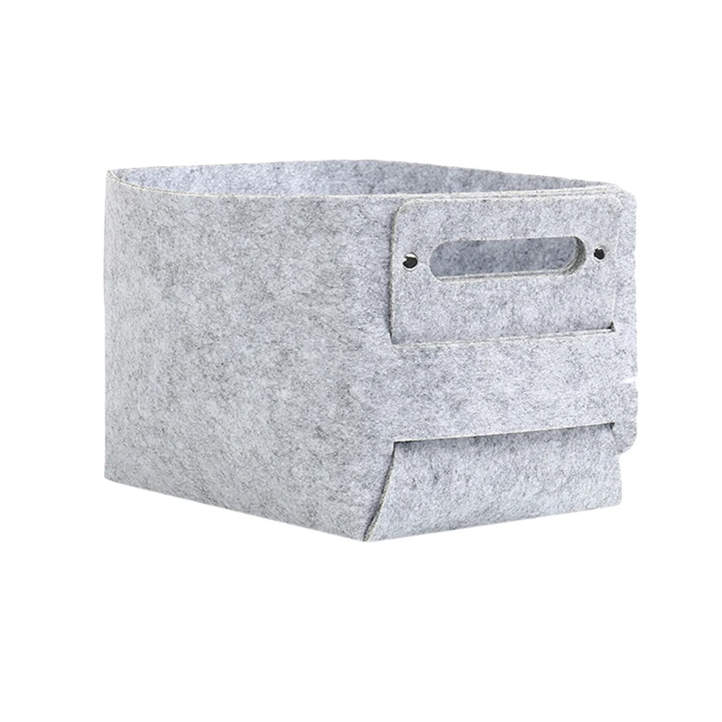 Модный хит продаж войлочная корзина для хранения складная удобная белья