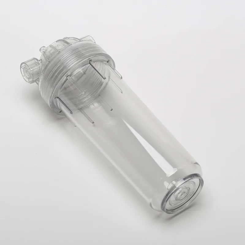 1" прозрачный стандартный корпус фильтра для воды 1/2" NPT для системы обратного осмоса RO