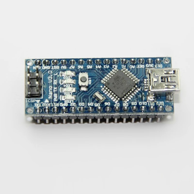 5 шт./лот Nano 3 0 контроллер совместим с CH340 USB драйвер без кабель для Arduino UNO/nano V3.0
