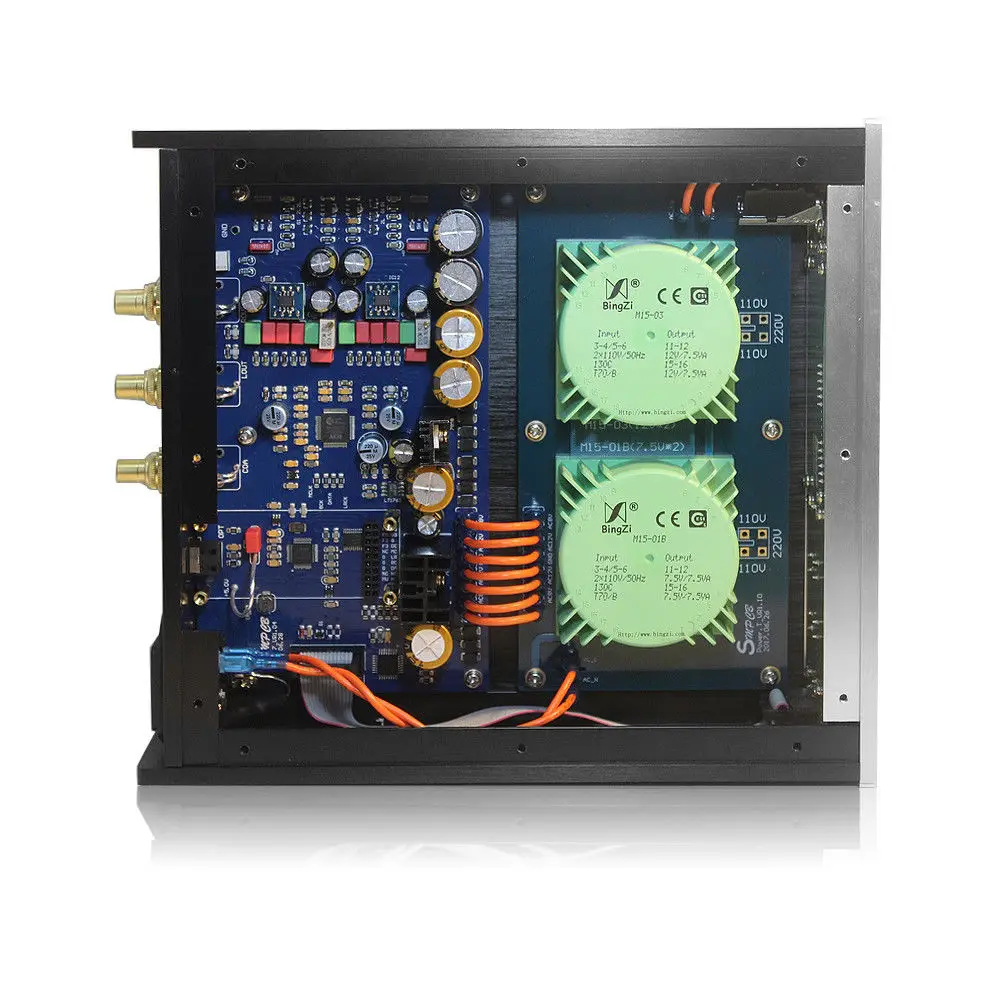 Nobsound AK4497 USB XMOS DAC аудио декодер цифро-аналоговый преобразователь 384 K/24Bit DSD256