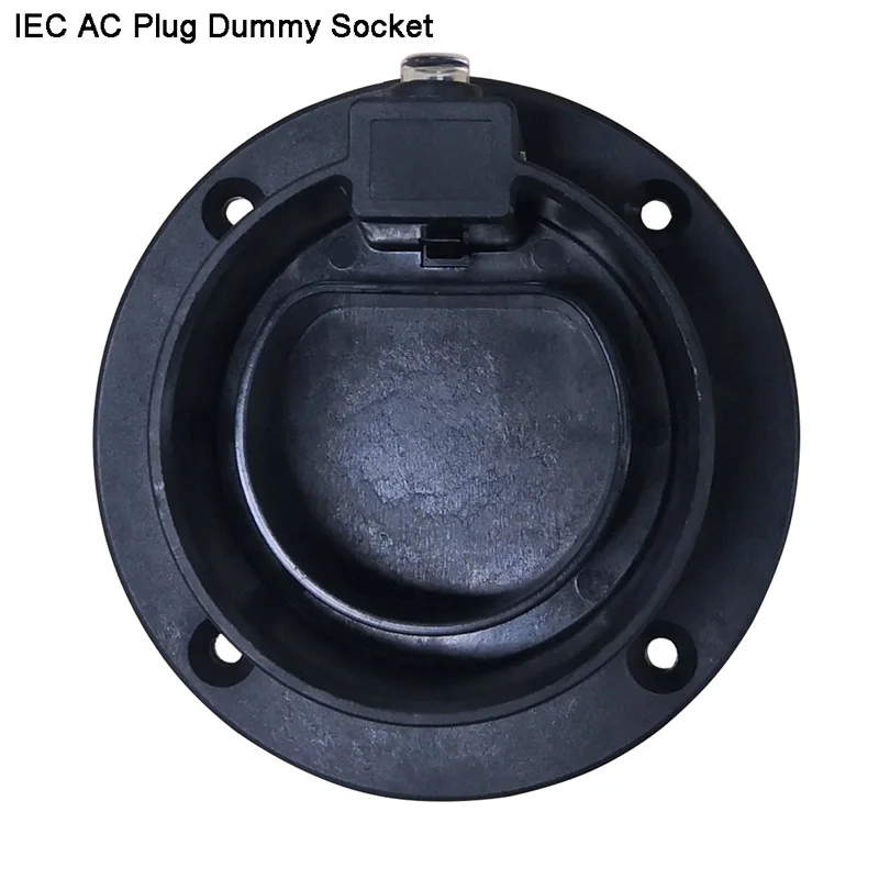 IEC AC Plug Socket EV зарядное устройство станция аксессуары SAE J1772 тип 1 IEC 62196 Тип 2 AC манекен гнездо держатель для EV зарядная станция электромобиль - Цвет: IEC AC Plug Socket