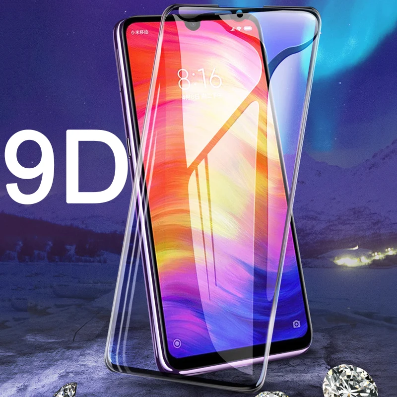 Защитное закаленное стекло 9D для Xiaomi Redmi 7A Note 7 Pro S Redmi7 A Redmi7a note7 note7s note7pro 7pro 9H защита