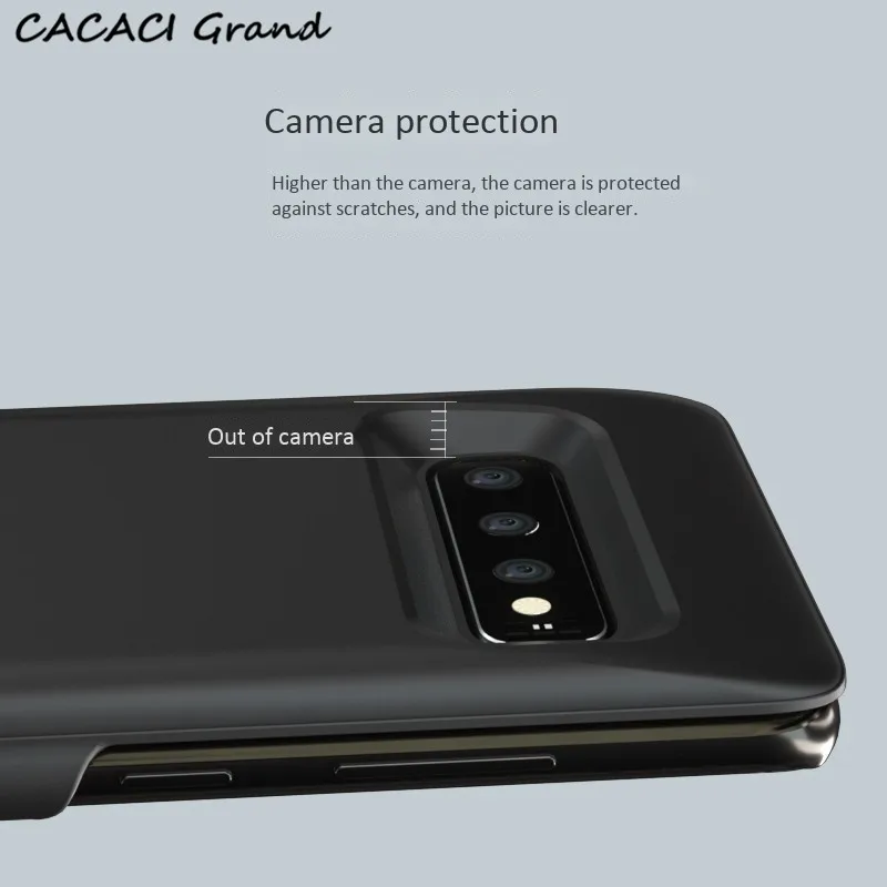 Новинка 7000 мАч чехол для зарядного устройства для samsung Galaxy S10 S10e портативное беспроводное зарядное устройство для Galaxy S10 plus