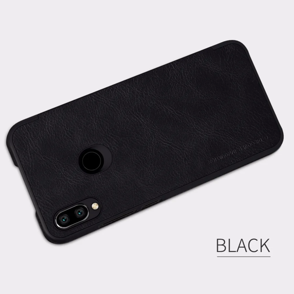Кожаный чехол Nillkin для Xiaomi redmi note 7/pro prime QIN защитный флип-чехол для redmi note 7