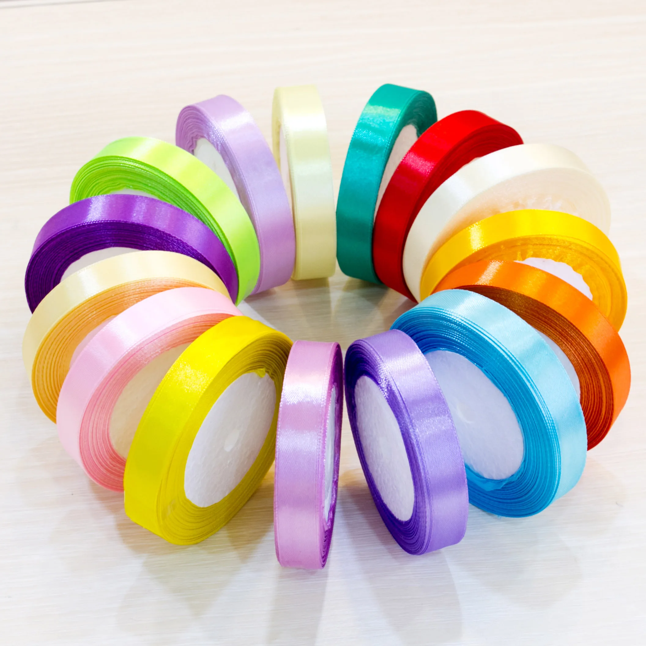 10 мм атласными лентами поделки своими руками поставки ткани одежда для свадьбы