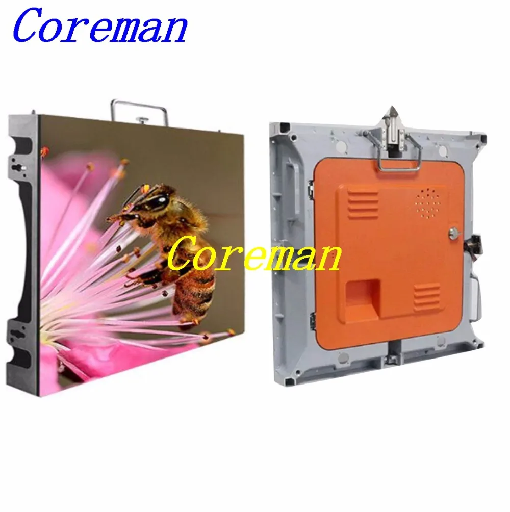 Coreman P3 P4 P5 P6 P8 P10 rental led display video wall screen with die casting cabinet p8 512x512 rgb 3in1 indoor | Электронные