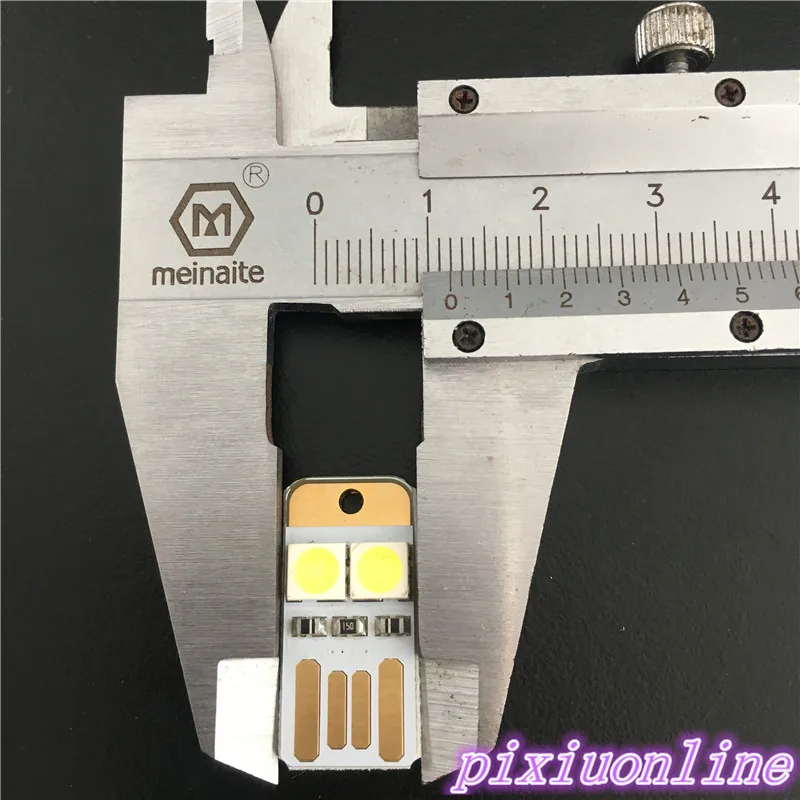 1 шт. M368Y 0 5 Вт USB светодиодный двухсторонний холодный белый свет светоизлучающие