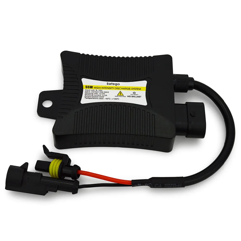 Safego 55 Вт H4 HID Hi/lo Биксенон комплект би ксенон h4 гибкий Высокий Низкий двойной луч
