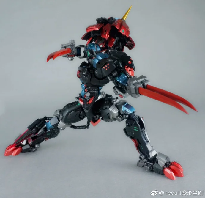 [Магазин Show.Z] NeoArt Toys DX08B фигурка трансформер черного цвета с эффектом Леонида|leonidas