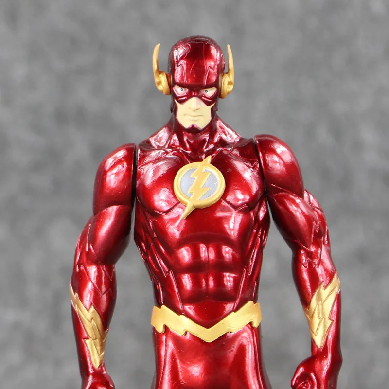2 стиля Мстители Супермен Флэш Speedforce супергерой Лиги Справедливости ПВХ фигурка Коллекционная модель игрушки 18 см