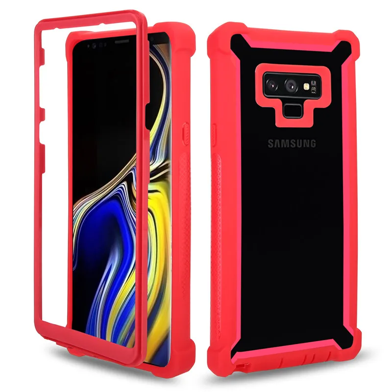 Red Phone Case Сверхпрочная защита Doom Броня PC+ TPU чехол для телефона для samsung Galaxy S8 S9 S10 Plus Note 8 9 противоударный чехол для Galaxy S10 e - Цвет: Red Phone Case