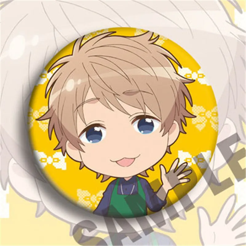 Аниме Wotakoi: Love is Hard для Otaku Pin Button Badge мультфильм косплей брошь на Хэллоуин значок