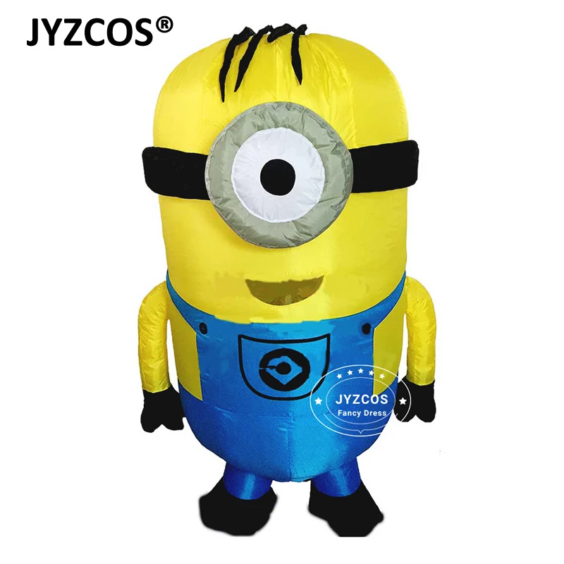 JYZCOS Косплей вечерние надувной костюм Миньона для взрослых Хэллоуин Гадкий я