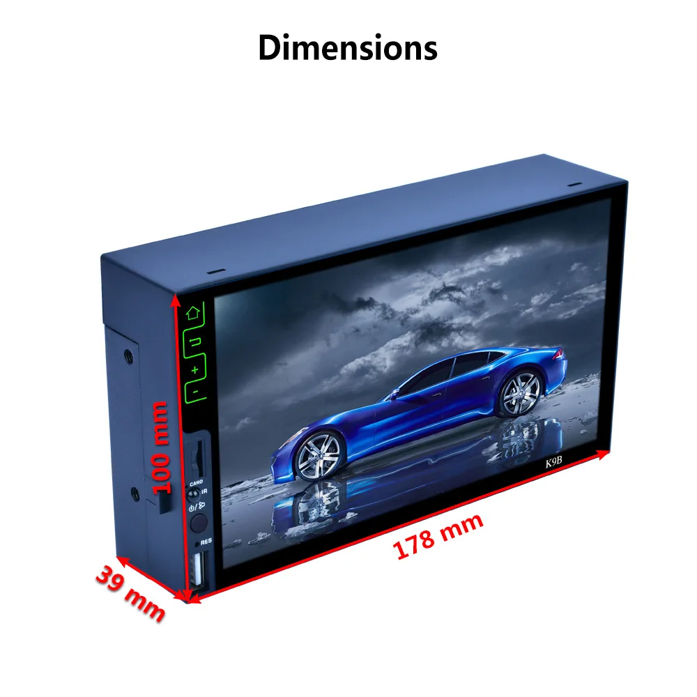 Gps Navi WiFi RDS FM AM радио U диск BT4.2 без камеры автомобиля MP5 плеер A1 1Din четырехъядерный Android 7 стерео MP5 плеер