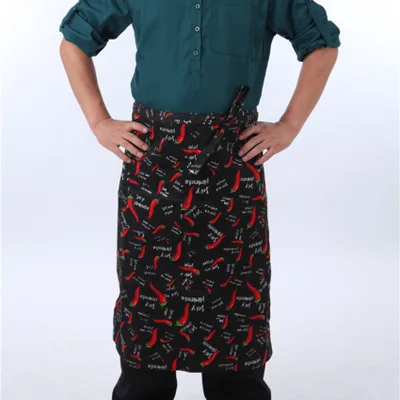 Высококачественный модный шеф повара фартук для униформа искусственное питание