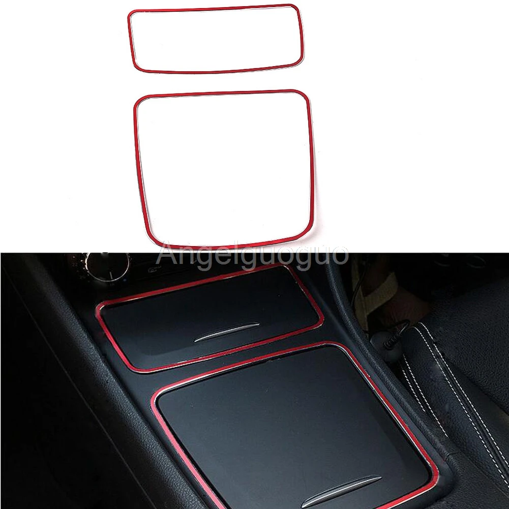 Автомобильный держатель пепельницы с красной центральной приставкой коробка