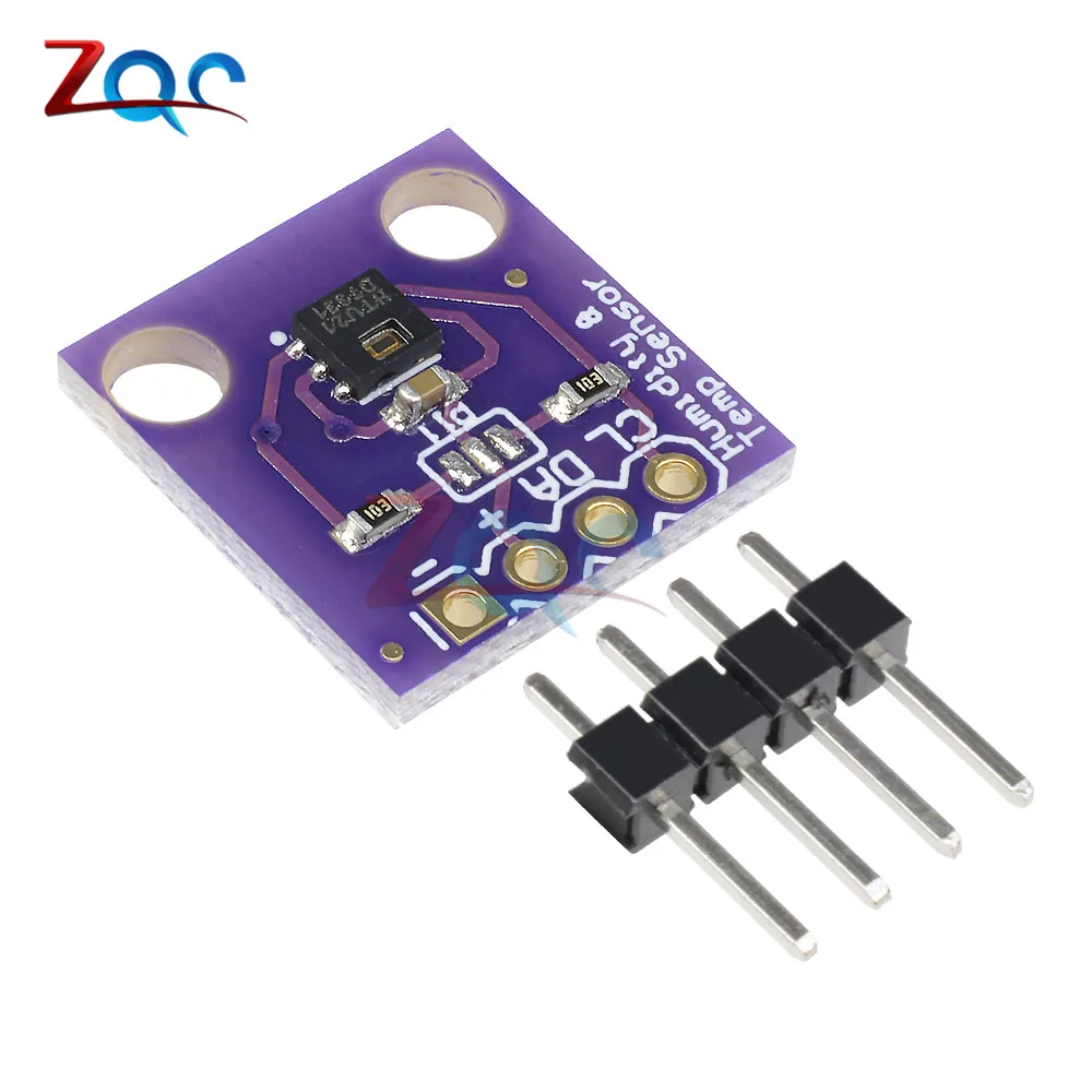 Температура влажности Сенсор GY-213V-HTU21D I2C заменить SHT21 SI7021 HTU21D HDC1080 модуль