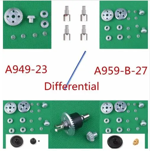 Wltoys A949 A959 A969 A979 K929 B RC Запчасти для автомобиля 23 27|Детали и аксессуары| |
