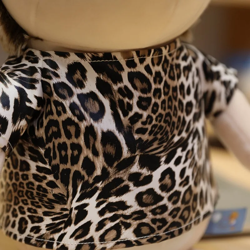 

1pc 25-50cm The Simulation Of The Leopard Hedgehog Mouse Animal Doll Plush Toys For Christmas Gift High Quality Stuffed Animals