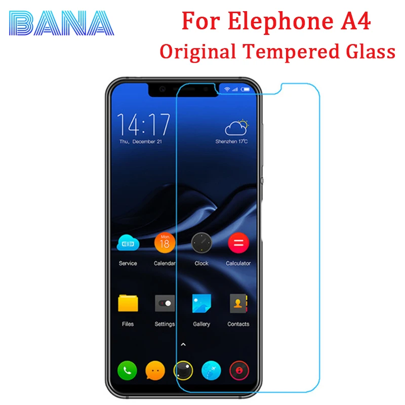 Оригинальная пленка Elephone для A4 100% оригинальное закаленное стекло официальная