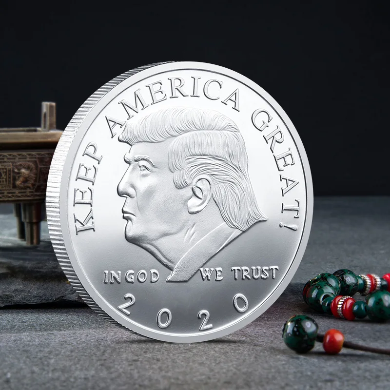 Дональд Дж. Трамп 2020 держать Америку главным командующим Золотой вызов памятная