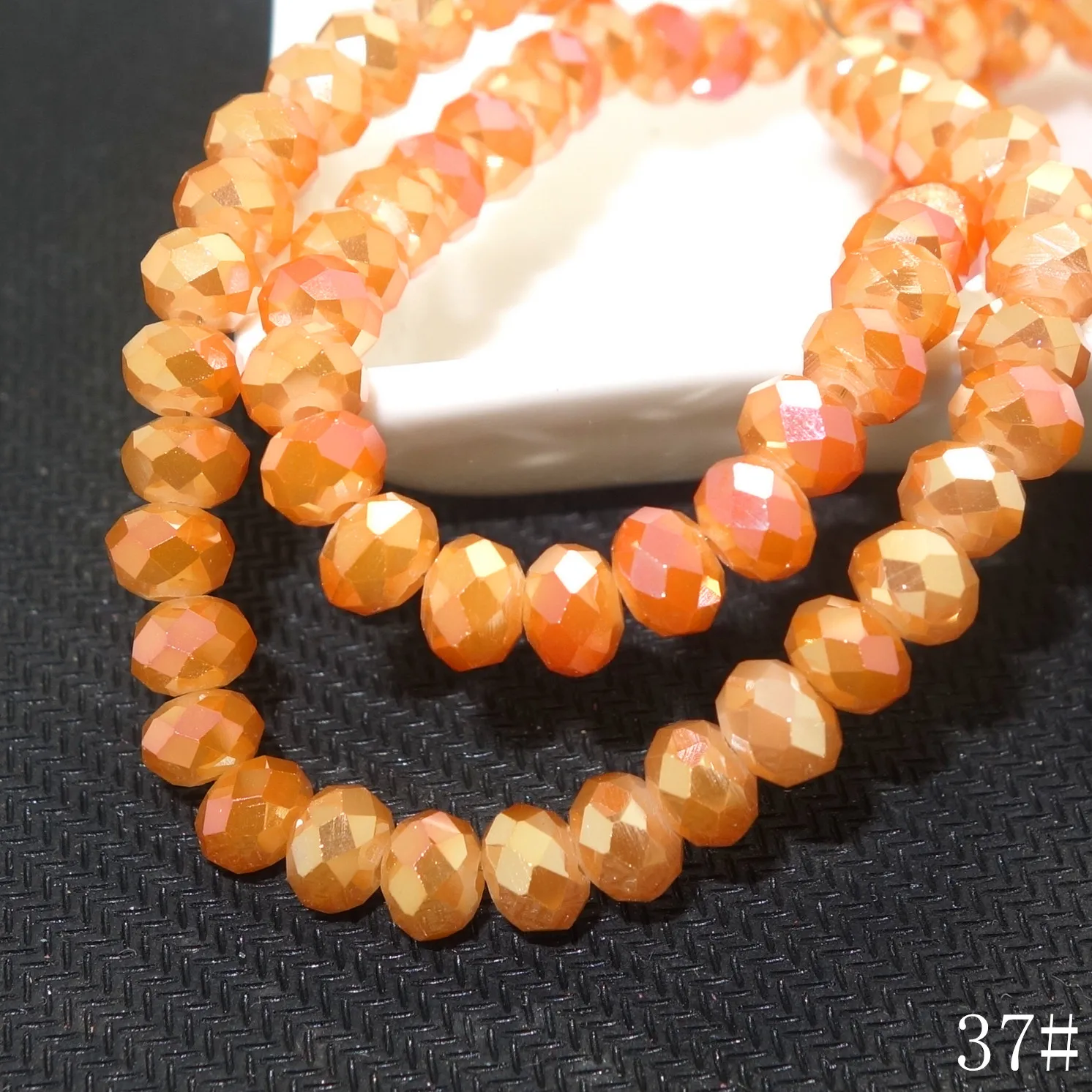 Оптовые партии 100 шт. граненые Кристальные стеклянные бусины россыпью Горячие 6x4