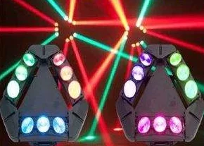 LED Паук движущийся луч движущаяся голова 9 глаз свет для бара ночного клуба DJ