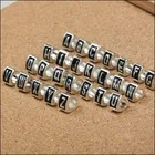 Бусины-шармы с большим отверстием для браслета, 7 Х9 мм