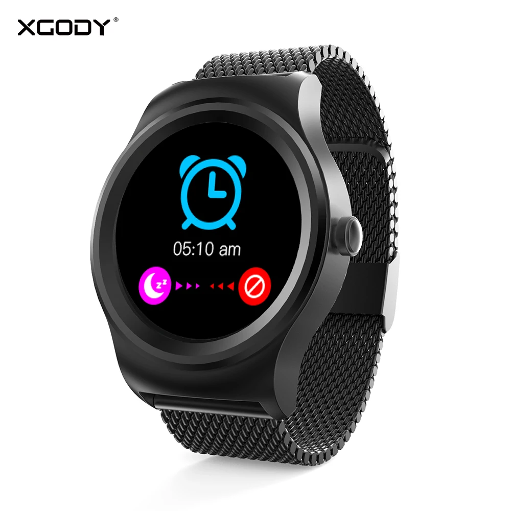 XGODY SMA круглый Bluetooth телефонный звонок Смарт часы с микрофоном для iPhone Xiaomi samsung