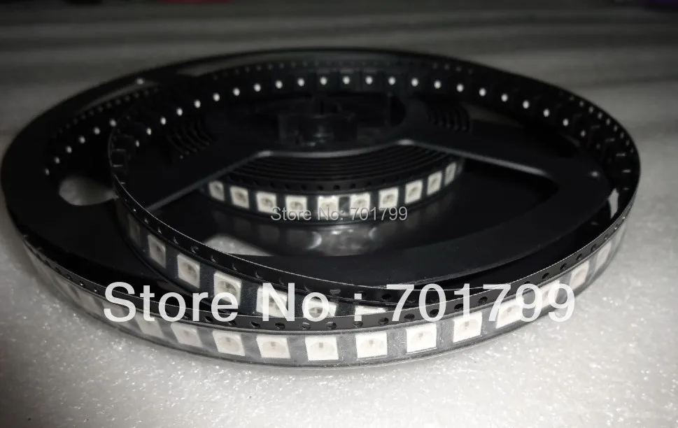 1000 шт. WS2812B4 контакта Светодиодный 5050 SMD RGB со встроенной микросхемой WS2811 внутри|led