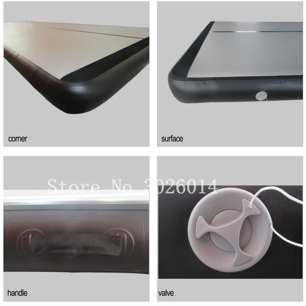 Pаспродажа Бесплатная доставка, надувной воздушный трек 4 м, гимнастический коврик для акробатики, напольные воздушные коврики с электрическим воздуш...