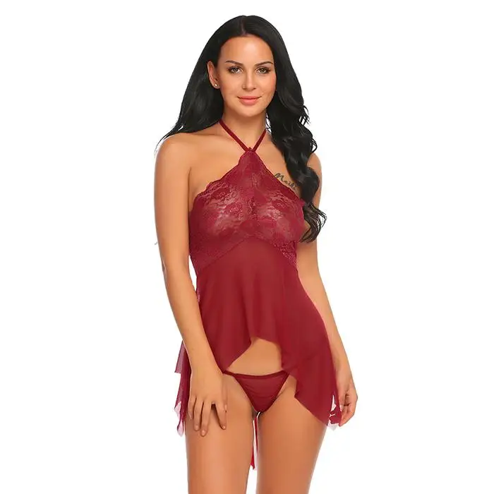 Нижнее белье Avidlove, сексуальное эротическое платье Babydoll, Женская Прозрачная кружевная ночная рубашка, Порно сорочка, нижнее белье, Фантазийная сексуальная одежда