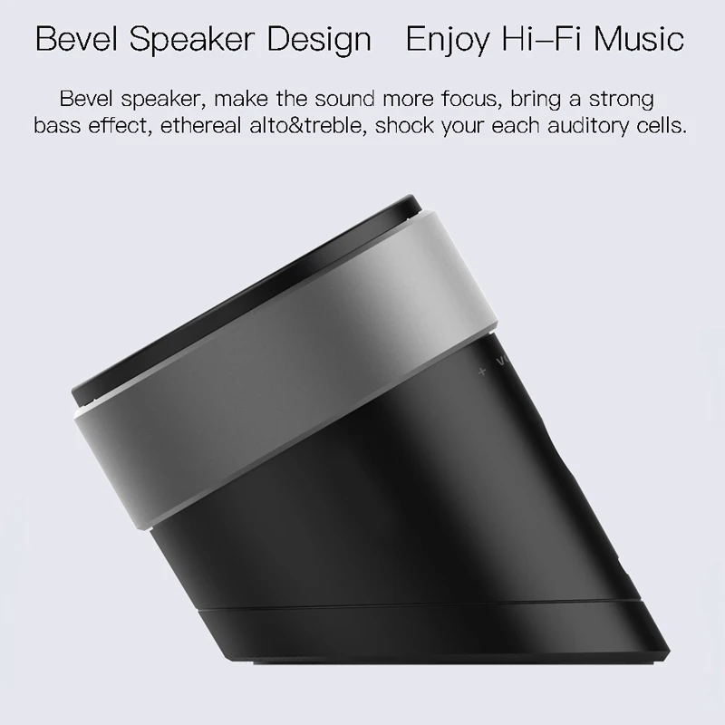 QCY QQ1000 одиночный bluetooth 4,2 чип динамик hifi металлический Громкоговоритель Мини беспроводной динамик звук