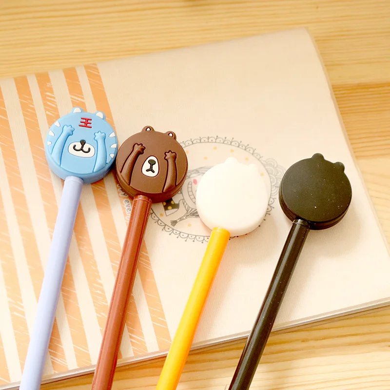 Бесплатная доставка! 1 партия = 36 шт.! Ручка с гелевыми чернилами для лица ладони