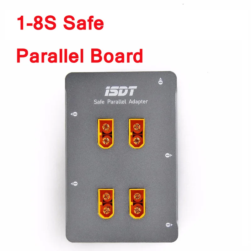 ISDT PC-4860 1-8S Safe Parallel Board XT60 Plug Charging For SC-608 SC-620 Drone Accessories | Игрушки и хобби