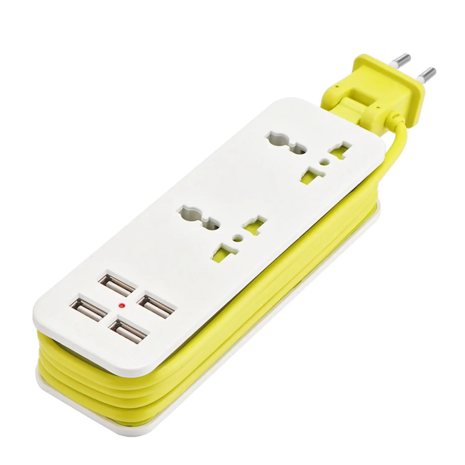Расширение электрической розетки портативный зарядными портами USB для