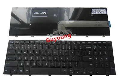 Клавиатура ноутбука США для DELL Inspiron 15 5000 серии 5551 5552 5555 5557 5558 5559 5542 5543 5545 5547 5548