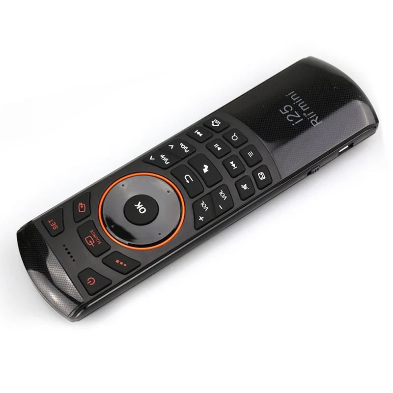 Arabic Language Rii Mini i25 2,4G Беспроводная русская английская Клавиатура Fly Air mouse IR удлинитель обучающий пульт дистанционного управления для Android Smart tv IP tv - Цвет: Arabic Language