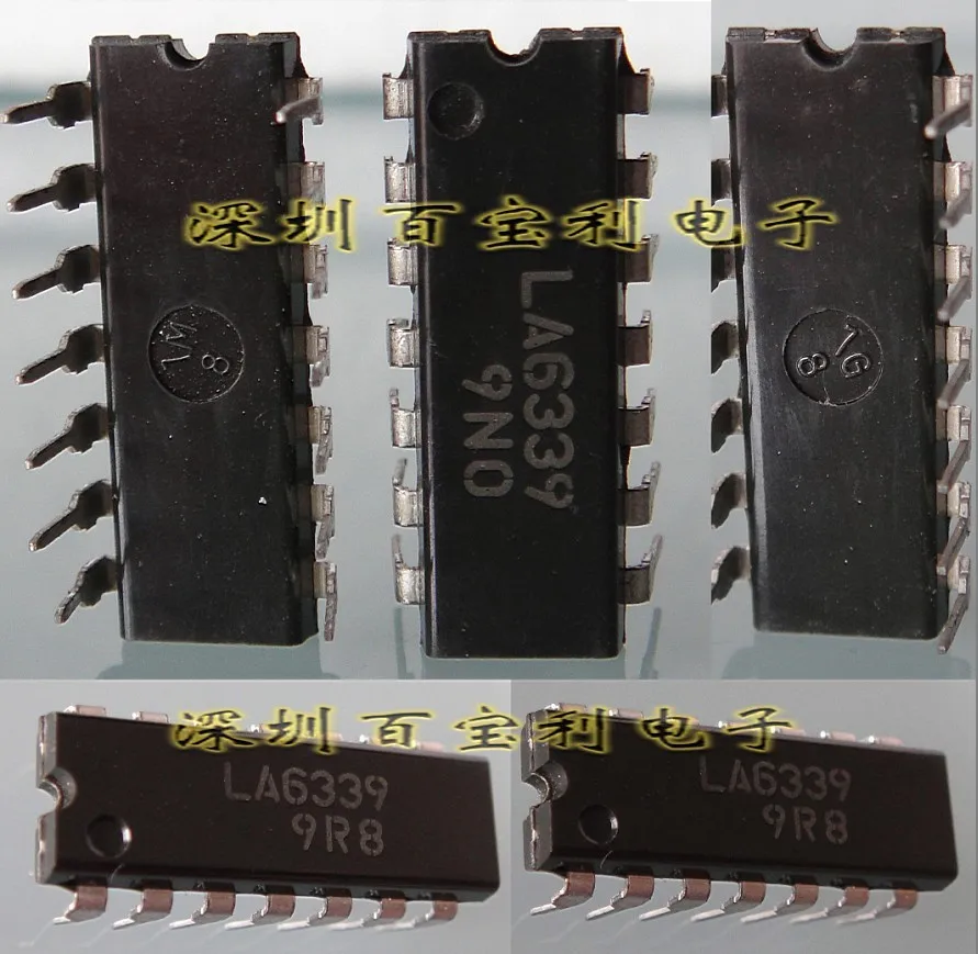 New IC integrated circuit LA6339 and LM339 universal--BLDZ2 |