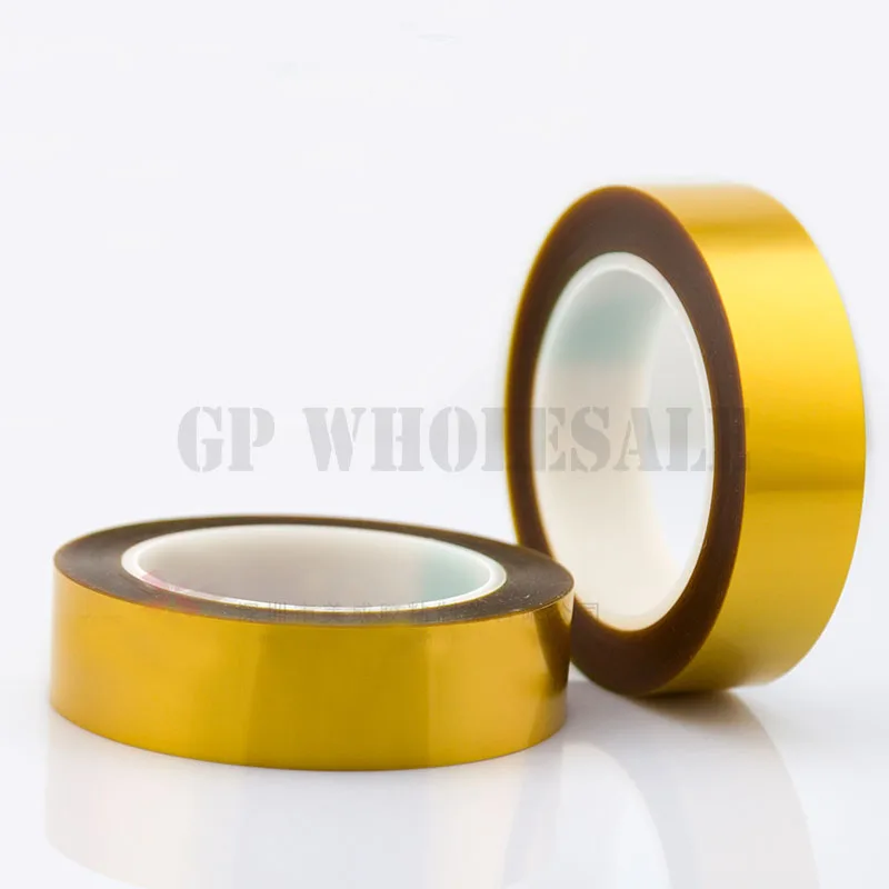 185mm*20M 0.1mm Thick Heat Withstand Double Sided Adhered Tape Poly imide for Electrical Isolate | Канцтовары для офиса и дома