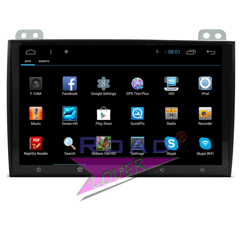 Автомобильный плеер с GPS навигацией Roadlover Android 7 1 для Toyota Prado 120 2004 2005 2006 2007 2008 2009