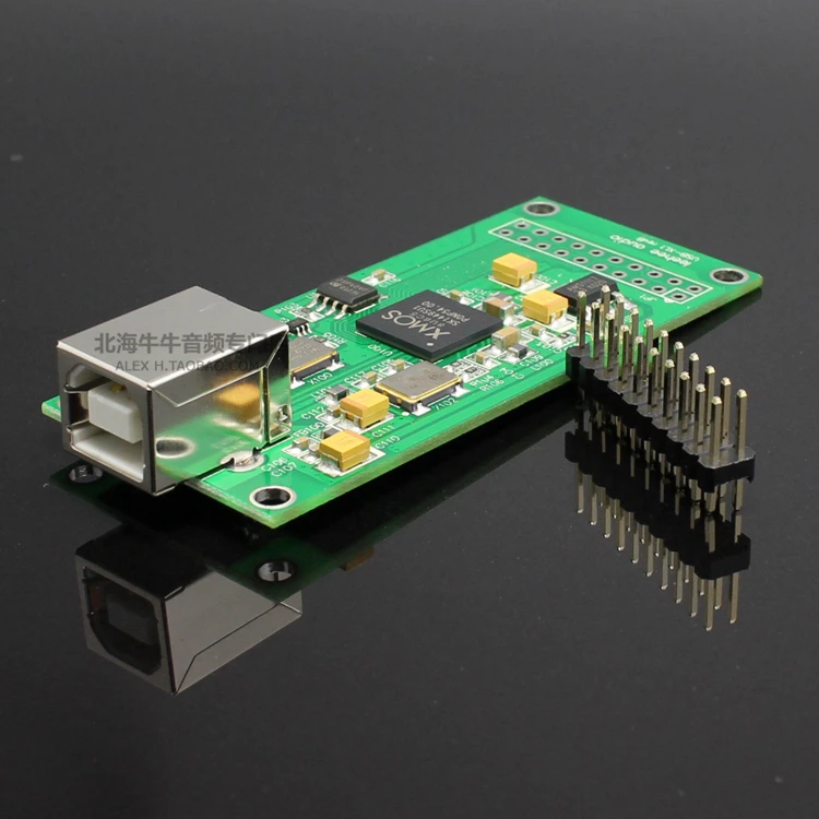 New Lee Hee XL1 asynchronous XMOS USB output module iis DSD PCM384K upgrade DAC decoder | Электроника
