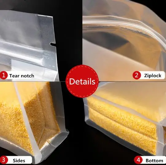 50 шт. пластиковые пакеты с застежкой молнией|Подарочные сумки и упаковка| |