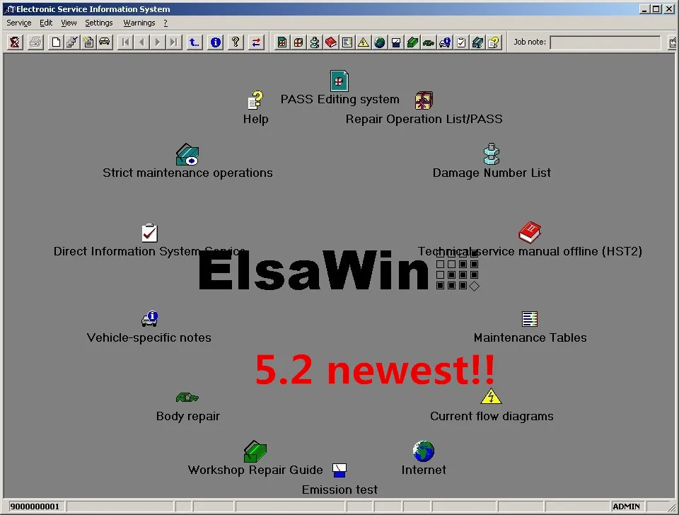 Новейшее автомобильное программное обеспечение Elsawin 6 0 для Vw на компакт