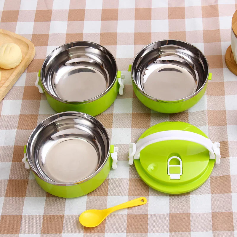 CHANOVEL корейский Нержавеющая Сталь Bento коробки для обедов детей термальность еда