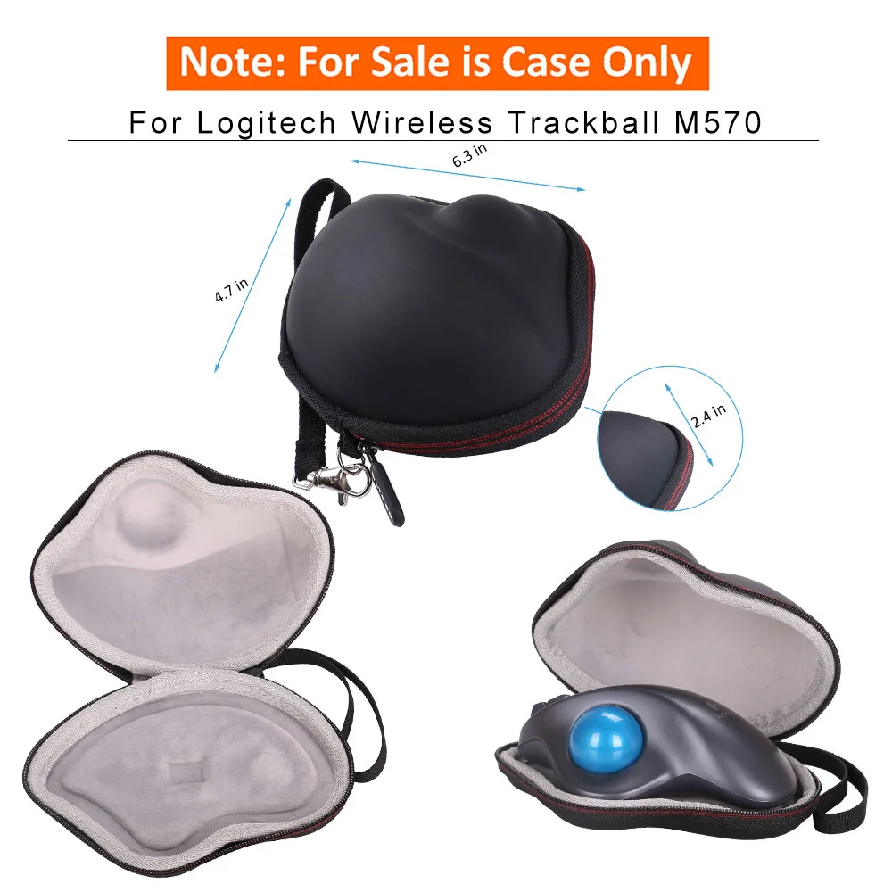 CS088 LTGEM жесткий защитный чехол EVA чехол сумка для Apple Magic mouse для logitech MX Vertical G602 M720 G305 G903 G900 мышь - Цвет: CS088