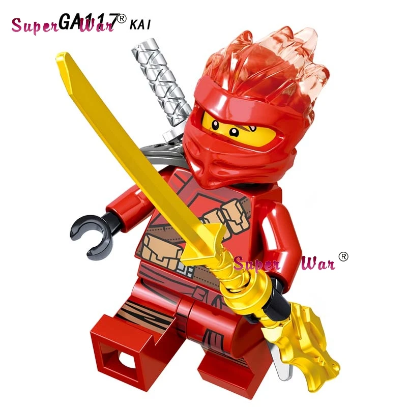 GA117 Одна модель строительных блоков Char Snake Archer Акита меч мастер общий Vex Ice Emperor игрушки для детей - Цвет: GA117