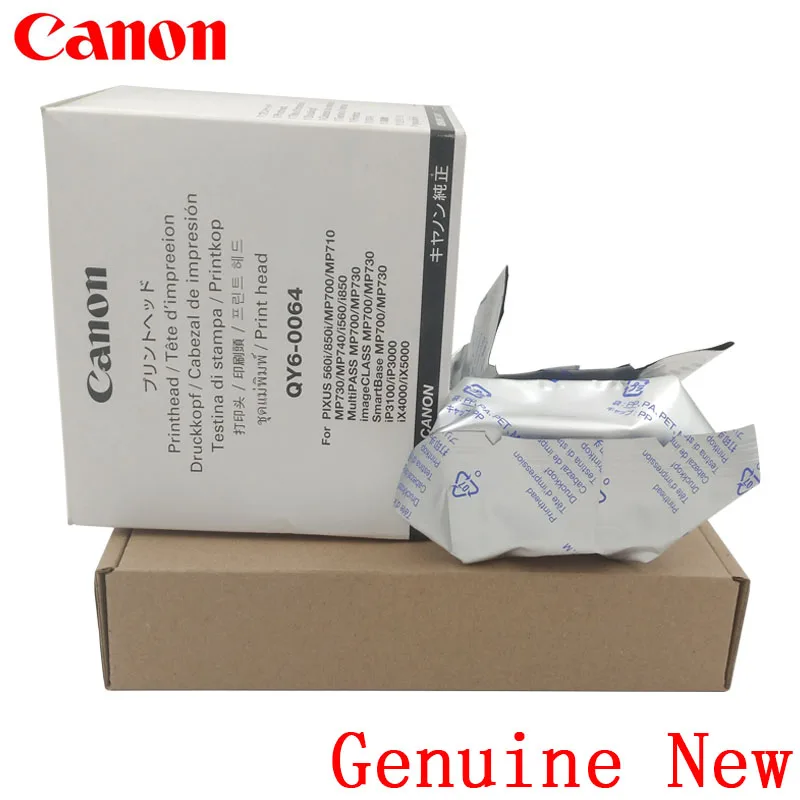 Подлинная Новый QY6 0064 печатающая головка Печатающая Canon iX4000 iX5000 iP3100 iP3000 560i 850i MP700