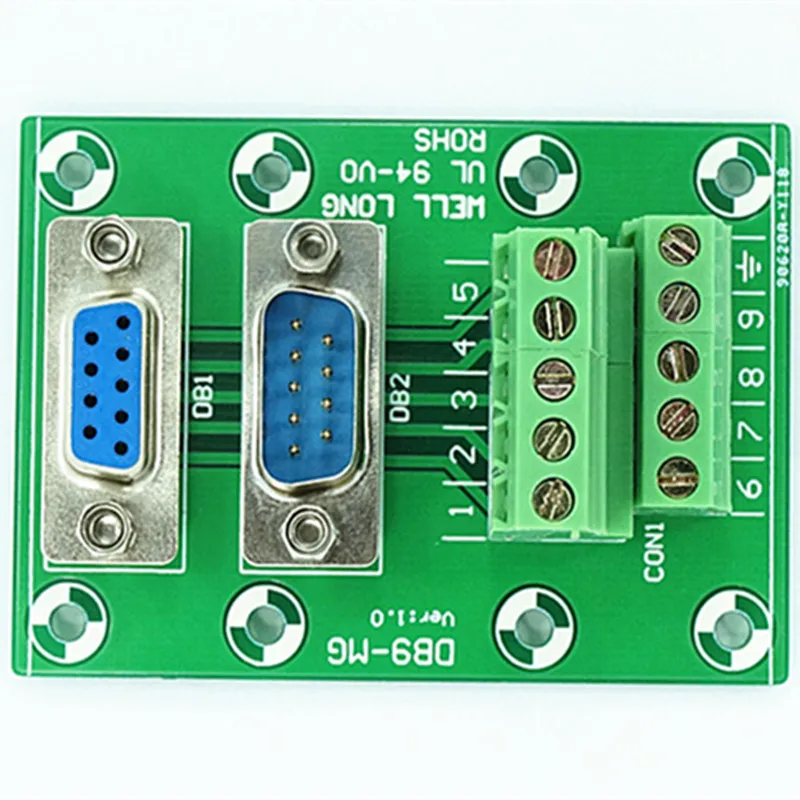 Φ DB9 Штекерная/гнездовая плата Клеммная колодка разъем.|terminal block|db9 terminal blockconnector