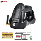 Беспроводной сканер штрих-кода PDF417, 2D1D изображение, QR-сканер штрих-кода, 32 бит, легкая зарядка, RD-H8 для POS инвентаризации, Мобильный экран